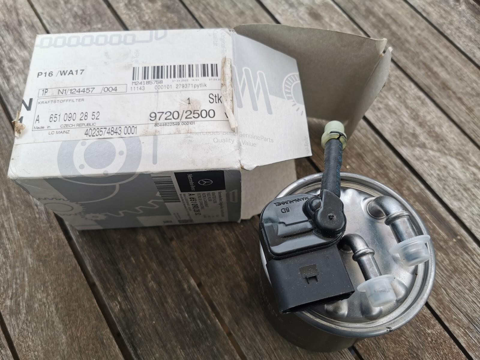 Kraftstofffilter für MERCEDES BENZ 2.2 CDI A6510902852 online 