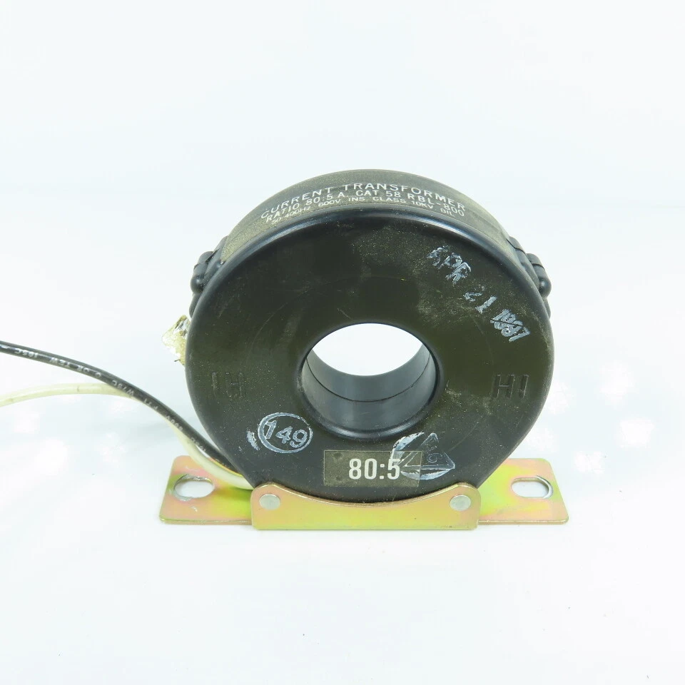 58 RBL-800 Toroidal Current Transformer 80:5 A Ratio 50-400HZ 600V - Image 3 of 4