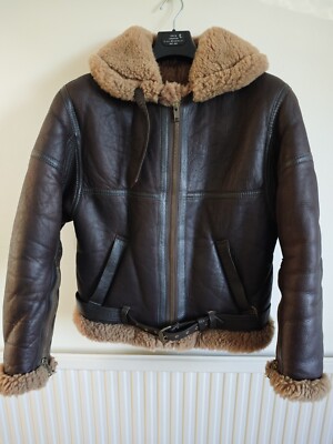 Irvin Pattern Shearling Flying Jacket Sheepskin Aviator Bomber Flight Pilot  WWII UK