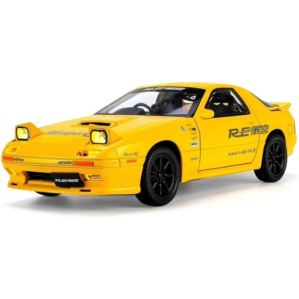 1/24 Mazda RX7 Aleación Modelo Coche Diecast Carreras Coleccionables para Niños Regalo Foto 3 de 4