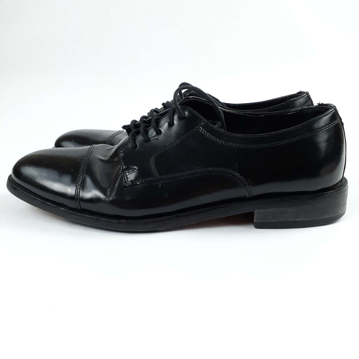 Nunn Bush Shoes Mens 8.5 M Black Dress Derby Leather  display picture 2