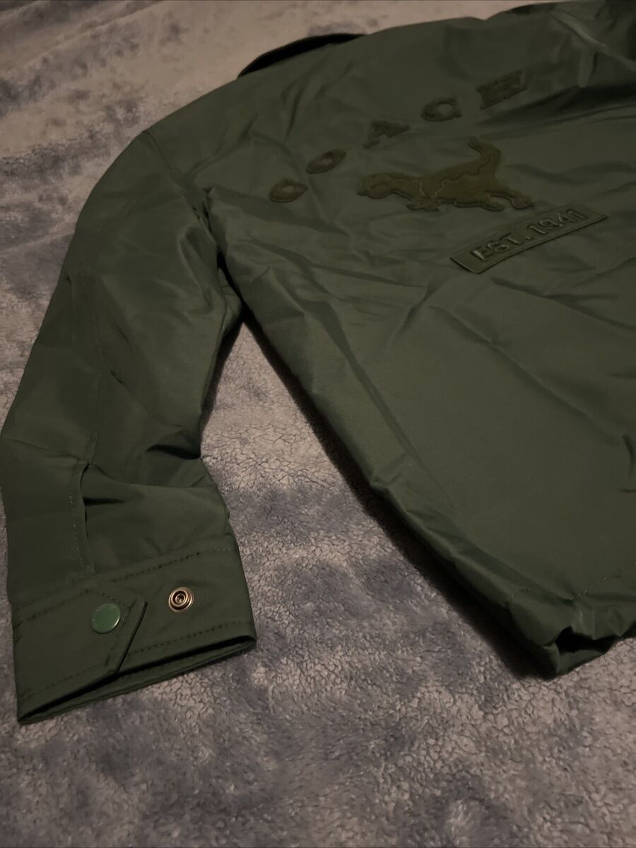NWT Coach Men's Coaches ES Jacket size XS color Dark Pine NWT Coach Men's Coaches ES Jacket size XS color Dark Pine