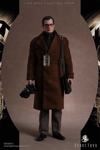 Ghost toys GH-011 Superman 1/6 Scale Clark Kent Action Figure Toy Model - Picture 5 of 9