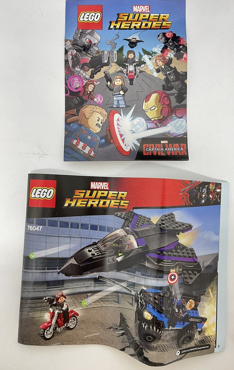 【kojiro】The Clash ‎/ Super Black LEGO Marvel Super Heroes Captain America Civil War Black