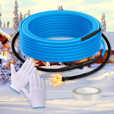 SnulyHeet 6FT Heating Tape for Water Pipes, Energy-efficient, Self-Regulating