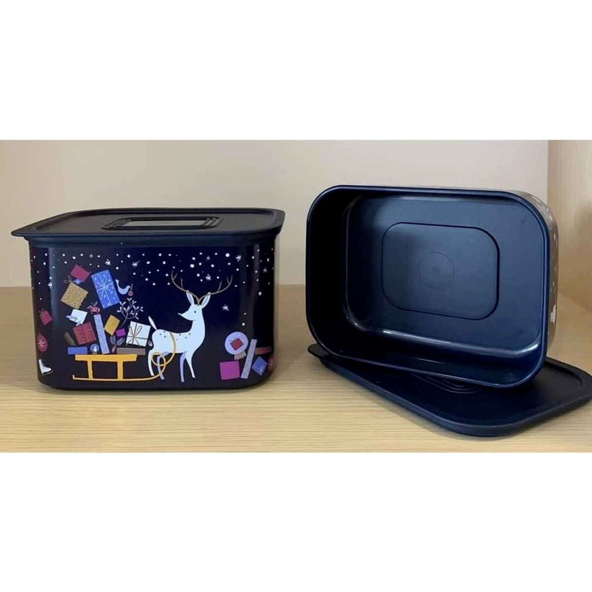 Tupperware Winter Fantasy Canister Set Edition for Special