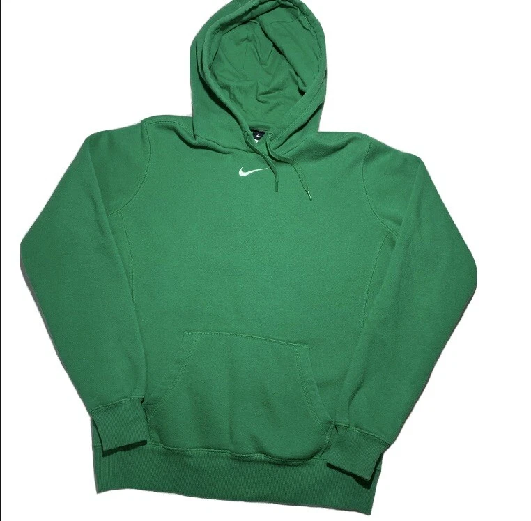 Navy green top nike hoodie
