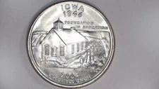 2004 P IOWA STATE QUATER UNCIRCULATED FROM ROLL