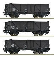 Roco 6600141, 3Tlg. Set Offene GüTerwagen, Sncf, Neu & Ovp, H0