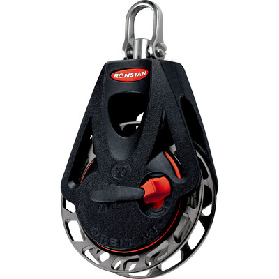 Ronstan Series 55 Ratchet Orbit Block  - Single - Swivel Head - Auto & Manual