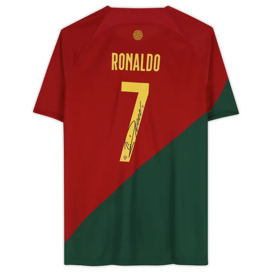 2022-23 Cristiano Ronaldo Portugal Signed & Frame Nike