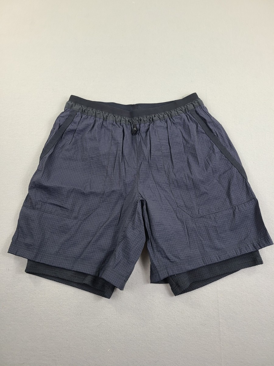 Nike Shorts Mens Large Blue Tech Pack Lined Standard Fit Elastic