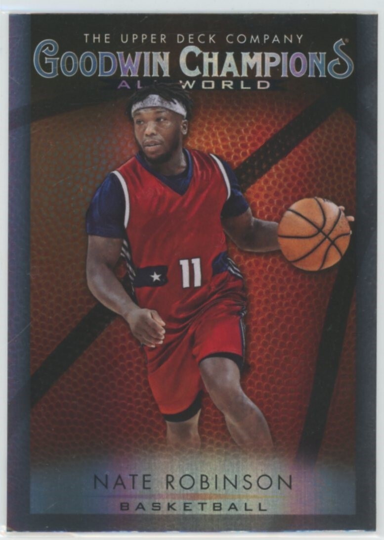 2021 Upper Deck Goodwin Champions All-World Basketball #GB4 Nate Robinson