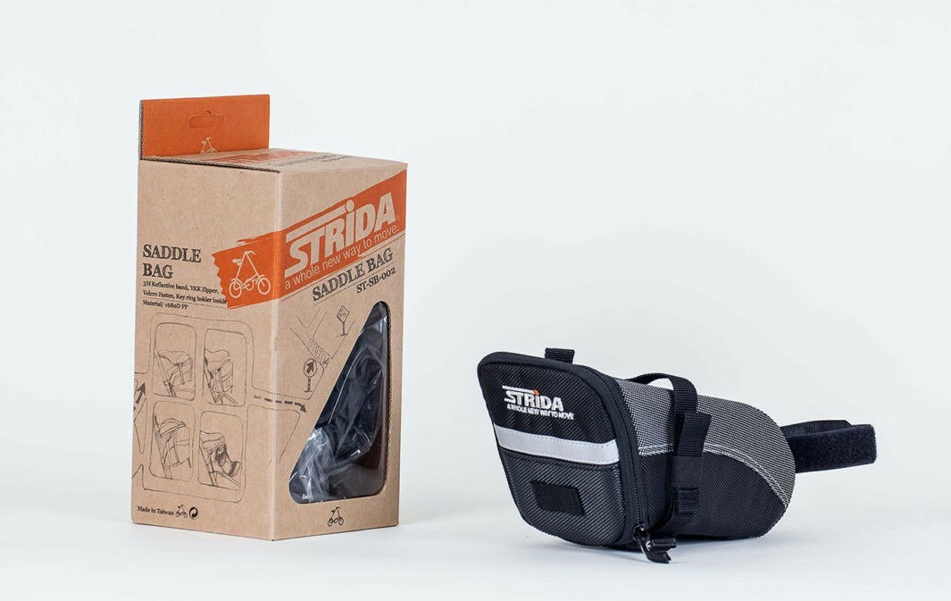 Reflective Saddle Bag