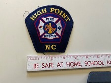 Sew On Patch High Point North Carolina NC Fire And Rescue