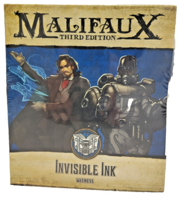 Malifaux Third Edition - Invisible Ink Witness - Neu OVP *