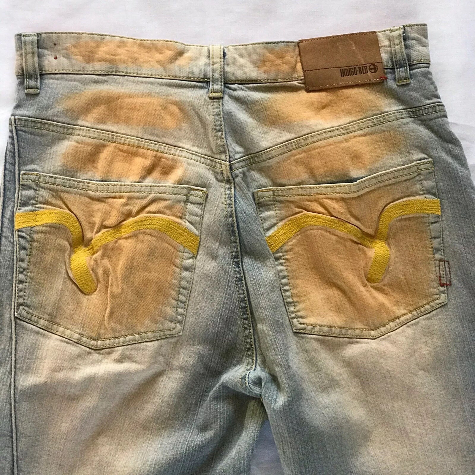 Купить Indigo Red Mens Jeans Size 32 
