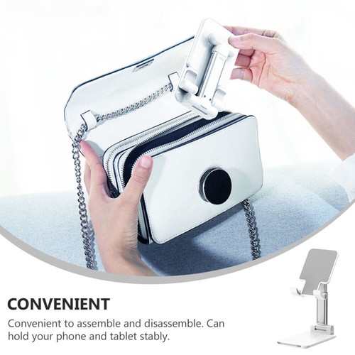 Foldable Phone Holder Phone Stand Desk Metal Phone Stand Phone Holder Stand Desk - 第 6/12 張圖片