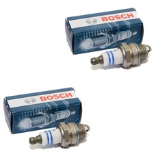 Zündkerze 2 X Bosch WSR6F für Stihl Dolmar Kettensäge FS36 FS44 FS38 HS80 HS45