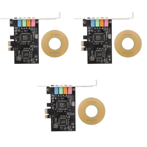 PCIe bis 5.1 Interner Sound mit niedrigem Profil-Halterung 5 Schnittstellen 6 - Bild 2 von 12