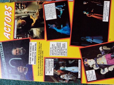 A3t Ephemera 1985 Artikel Little Angel Marionette Theater John Lyndie Wright 