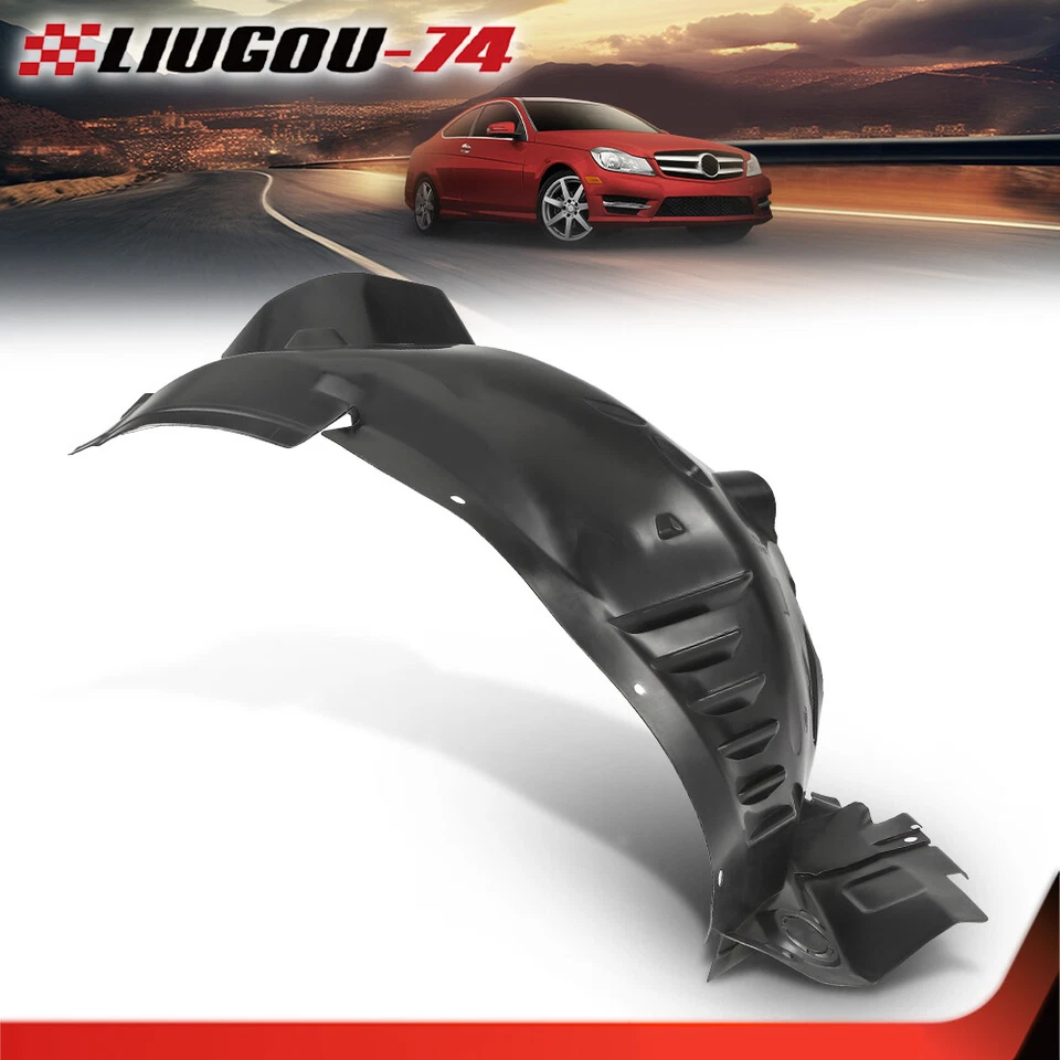 Fit For 2012-2014 Mercedes-Benz C250/C300/C350 Front Fender Liner Right Side New Foto 2 de 4