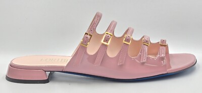 Authentic Loriblu Leather Italian Designer Shoes Pink  New Collection