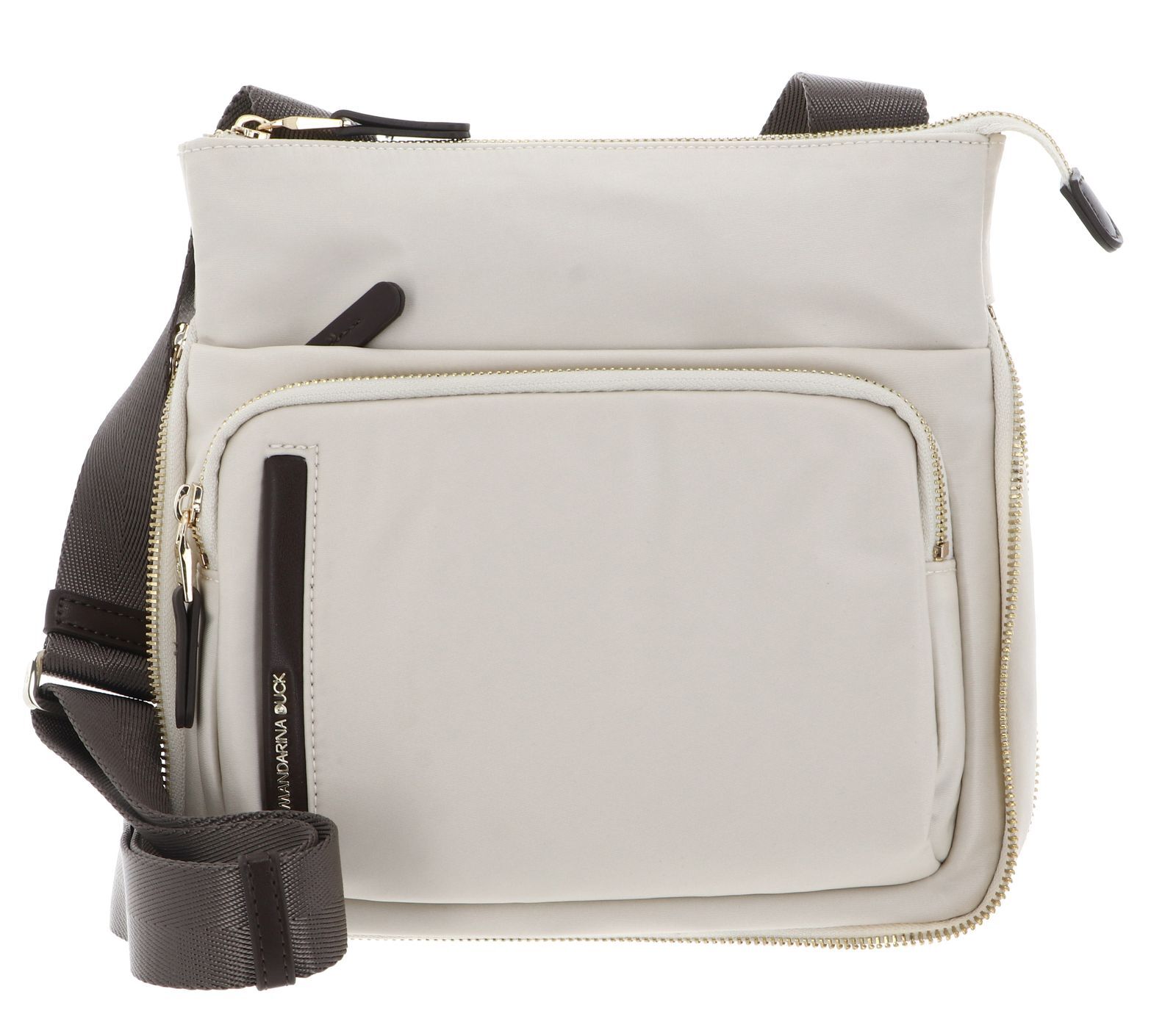 MANDARINA DUCK cross body bag Hunter Crossover Whitecap Gray