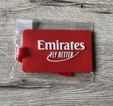 Remolque de maleta Emirates Fly Better Luggage Tag nuevo y embalaje original