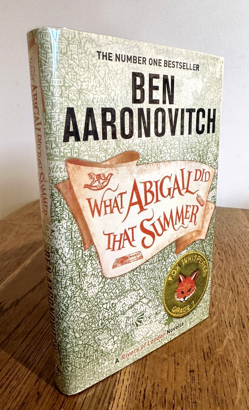 What Abigail Did that Summer by Ben Aaronovitch SIGNED LINED DATED UK 1st/1st HB