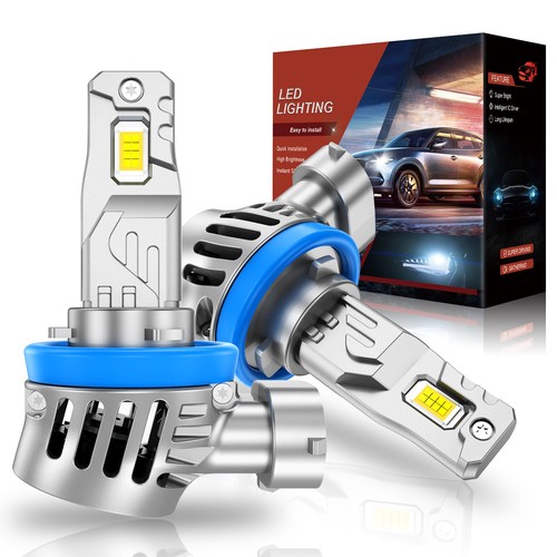 150W H11 LED Headlight Low Beam Conversion Kit 50,000LM 6000K White IP67