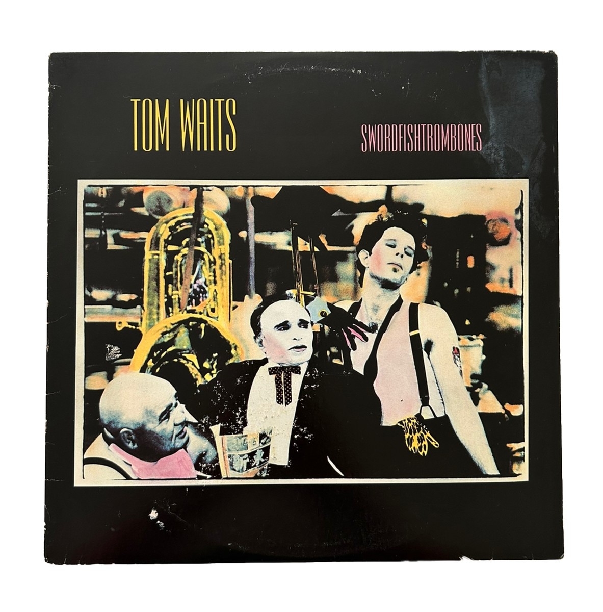 TOM WAITS Swordfishtrombones Vinyl Record LP Album Rock