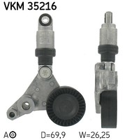 SKF VKM 35216 Riemenspanner, Keilrippenriemen For Opel Renault Saab Vauxhall
