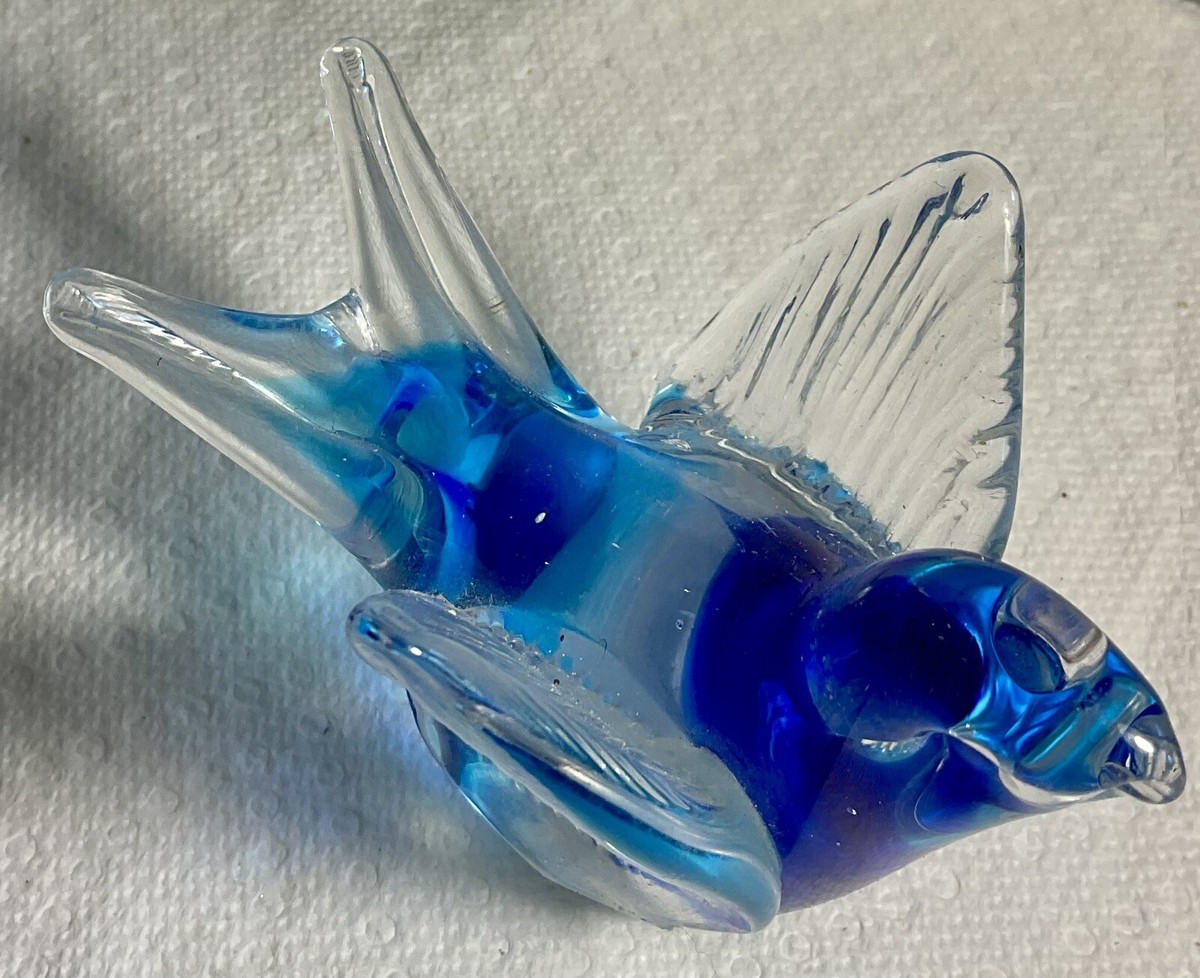 ムラーノガラス　formia 青い鳥 ムラーノガラス formia 青い鳥