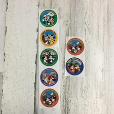 Vtg DVC Disney Vacation Club Stickers Mickey Minnie Mouse Hilton Head Wilderness