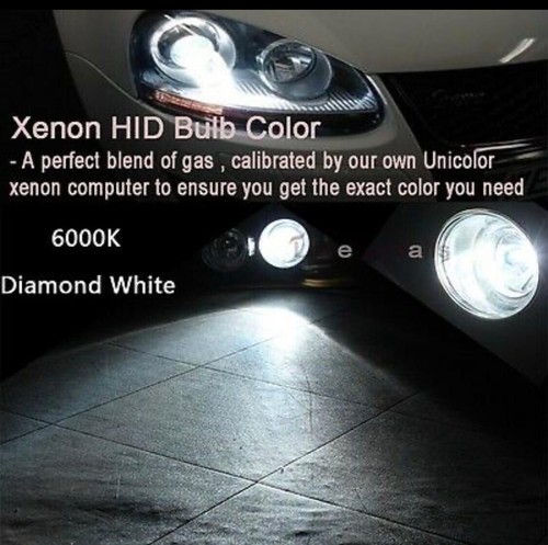 D3S D3R 6000K HID BULBS Pair Replacement Headlight Xenon White 6K 2x Bulb - Picture 2 of 3