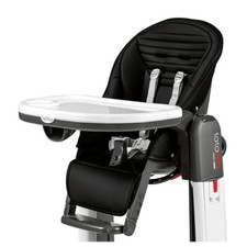 Original Tatamia Stripes Black Peg Perego Highchair Mattress