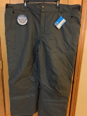 NWT Columbia Men Bugaboo II Snow Pant 4X retail $105