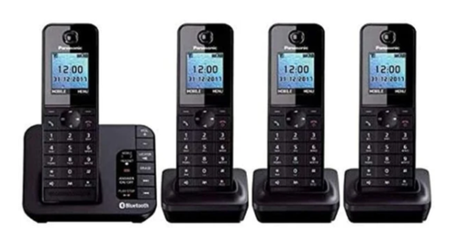 Panasonic KX-TGH260E Quad Phone with Answer Machine & Link2Mobile Bluetooth - Picture 2 of 4