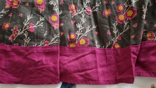 NEW WOMEN'S WHITE STUFF SKIRT SIZE 14 BROWN AND PINK - Picture 2 of 12