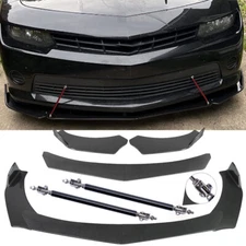 Front Lip Bumper Body Kits /Splitter Spoiler Carbon Fiber For Chevrolet Comaro