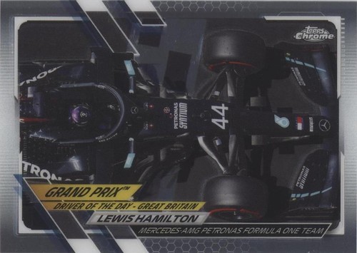 2021 Topps Chrome Formula 1 Racing Factory Sealed Hobby Box 18