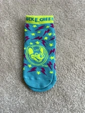 Chuck E Cheese Socks Non Slip Grip Socks For Kids SIZE MEDIUM