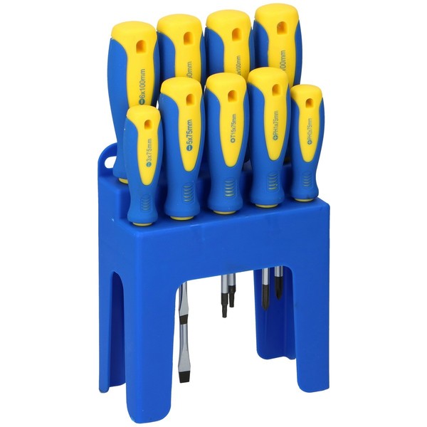 Kinzo Schraubendreher-Set + Halter 9Teilig Magnetisch-image