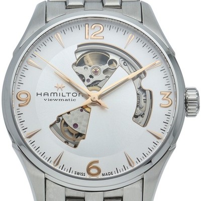 HAMILTON Jazzmaster Open Heart Automatik 42mm H327050/H32705151 Edelstahl...