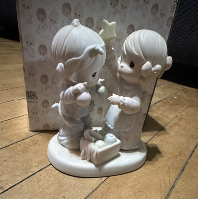 Precious Moments Enesco Porcelain Figurine You Are My Favorite Star Matte Boxed