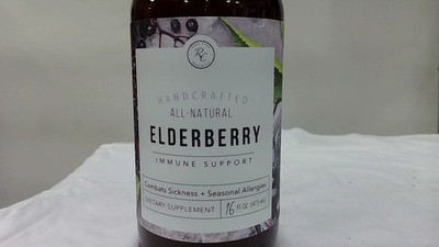 Rowe Casa Organics Handcrafted All-Natural Elderberry Immune Support