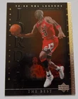 2000-01 UD 99-00 NBA Legends The Best Michael Jordan Card #88 Bulls  HOF