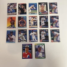 90's MLB Rookie Lot (17) Thome Lofton Piazza Mahomes Chipper NM