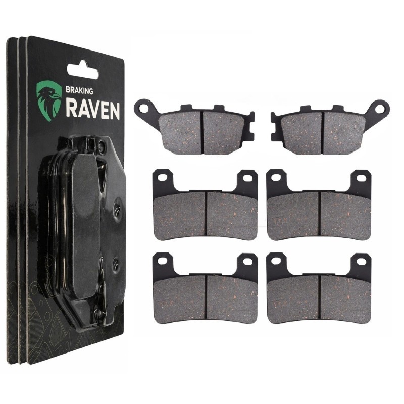 Plaquettes frein Av G Av D Ar Kawasaki Ninja 1100SX SE 2025 kit complet